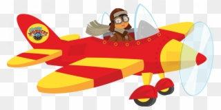 Unique Jet Clipart Toy Plane Pictures - Amelia Earhart Plane Cartoon - Png Download