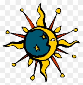 Spring Equinox - Legend Of The Moon And The Sun Clipart