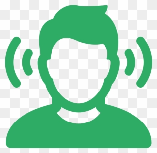 Noun Listen 753141 2fac66 - Hearing Listen Icon Png Clipart