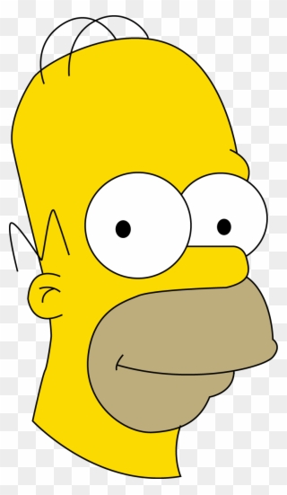 Homer Simpson Png - Homer Simpson Head Png Clipart