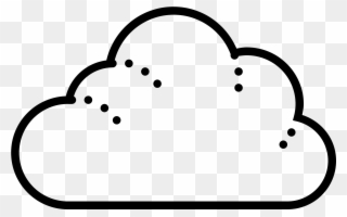This Is A Very Simple Icon That Looks Just Like A Cloud - Icon Clipart