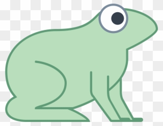 It's An Image Of The Side Profile Of A Frog - Rana Png Clipart