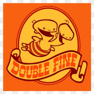Double Fine Productions, Inc - Double Fine Logo Clipart