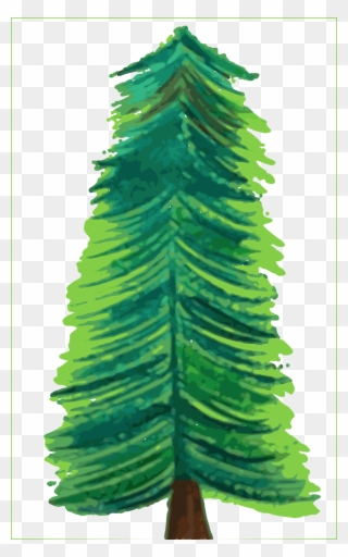 Spruce Christmas Tree Computer Icons Graphics Software - Christmas Tree No Background Clipart