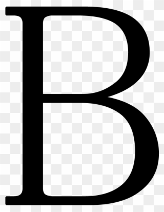 Letter B Png Images Free Download Regarding Letter - Portable Network Graphics Clipart