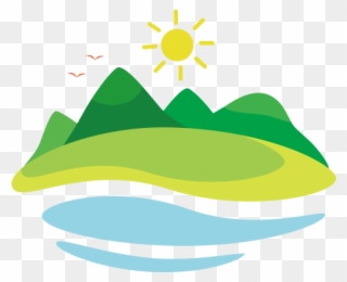 Cartoon Hill Clip Art - Hills Clipart - Png Download
