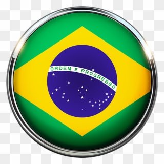 Brazil Flag Clipart Transparent - Flag Of Brazil - Png Download