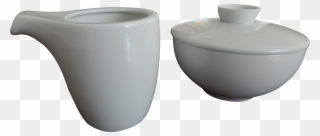 Sugar Bowl And Creamer Set By Rosenthal Porcelain Of Clipart
