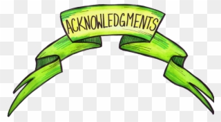 December 2017 Word Clip Art Images Gallery - Acknowledgments Clip Art - Png Download