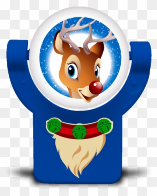 Projectables Reindeer Led Night Light Out Of Package - Christmas Day Clipart