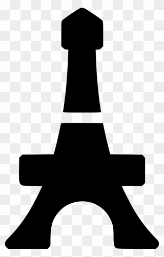 Eiffel Tower Rubber Stamp - Eiffel Tower Clipart