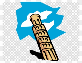 Download Leaning Tower Of Pisa Cartoon Clipart Leaning - Leaning Tower Of Pisa Cartoon - Png Download