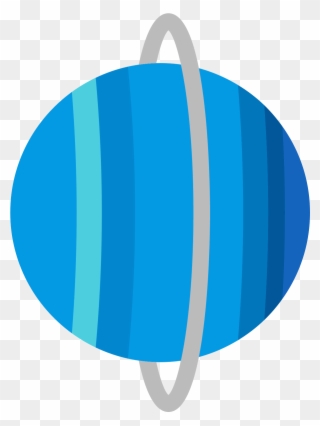 Vector Planet Clipart Library Library - Uranus Png Transparent Png