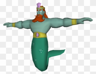 Mythology Clipart King Neptune - Spongebob T Pose Png Transparent Png