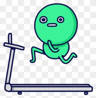 Sports Treadmill Workingout Transparent Sticker Animated - Sports Clipart