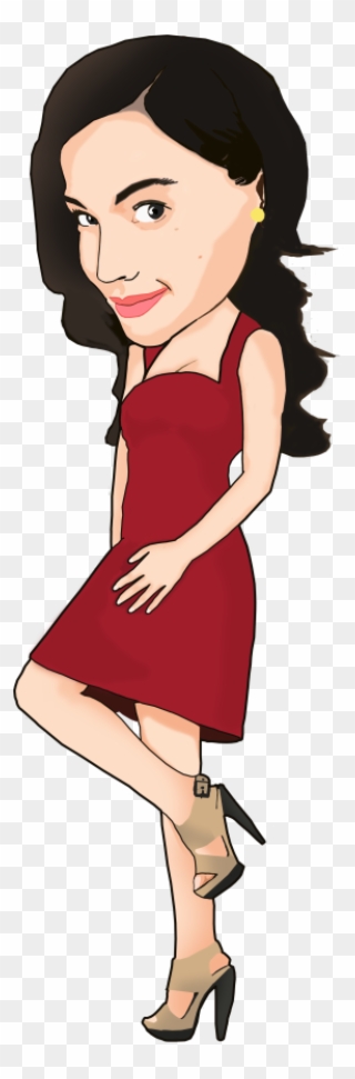 Transparent Body Huge Freebie Download For - Female Caricature Body Png Clipart