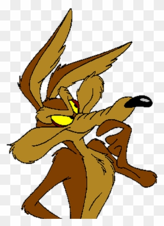 Wile E Coyote Youtube Thinking Face Clip Art Woman - Looney Tunes Coyote - Png Download