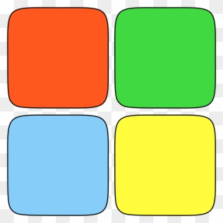 Own Windows Logo Wikipedia - Four Colored Squares Logo Clipart
