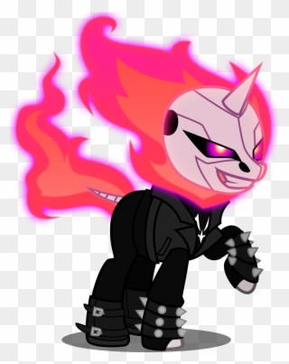 My Little Pony Ghost Rider Clipart