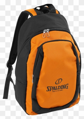 Backpack Clipart Yellow Backpack - Spalding Bag - Png Download