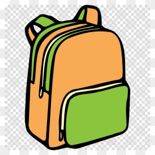Backpack Drawing Clipart Backpack Drawing Clip Art - School Bag Clipart Black And White - Png Download