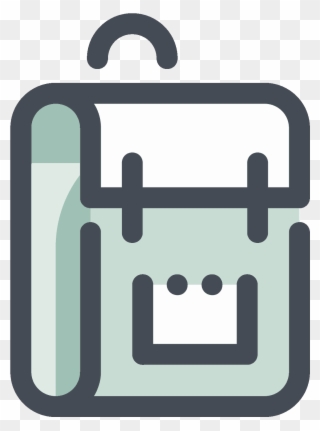 Backpack Png Icon Clip Library - Backpack Transparent Png