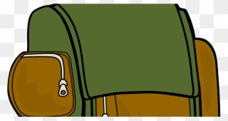 Clipart Backpack Emergency Backpack - Free Clip Art Backpacks - Png Download
