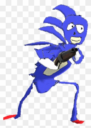 And Tossing Rocks, And You'll Be A Okay - Sanic Mlg Gif Png Clipart