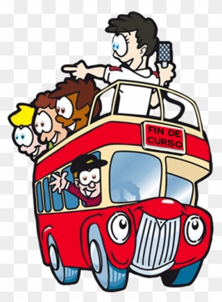 Autobús Del Viaje De Fin De Curso London Sightseeing Clipart