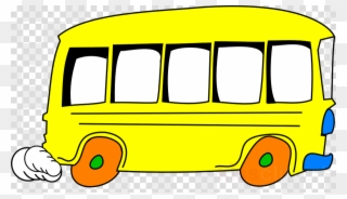 Download School Bus Outline Clipart School Bus Clip - Wheels On The Bus Clipart - Png Download