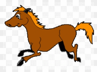 Horse Clipart Animated - Animated Clip Art Horse - Png Download