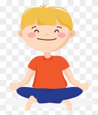 Mindfulness, Breathing Techniques, Heart-centered Living, - Boy Mindfulness Clipart - Png Download