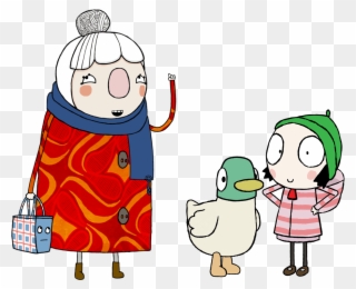 Download - Sarah And Duck Png Clipart