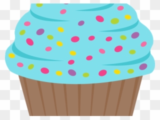 Cupcake Clipart Candyland - Cute Cupcake Clipart Free - Png Download