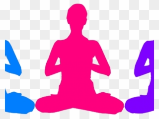 Person Meditating With Transparent Background Clipart