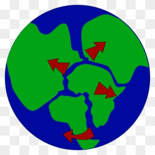 Clip Arts Related To - Breakup Of Supercontinent Pangaea Begins - Png Download