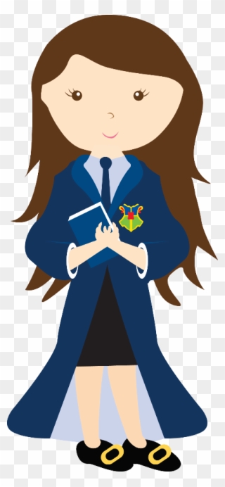 Harry Potter Minus Monsters Magician - Harry Potter Girl Clipart - Png Download
