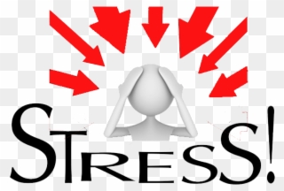 Help With Stress - Stress Word Clipart