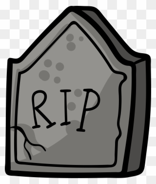 Headstone Grave Drawing Tomb - Cartoon Gravestone Png Clipart