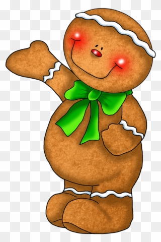 Gingerbread Clipart Land - Clipart Christmas Gingerbread Men - Png Download