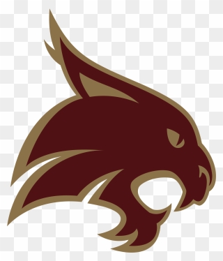 Texas State Bobcat Clipart