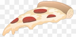 Pizza Vector Png - Cartoon Pizza Slice Png Clipart