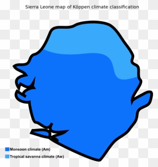Savannah Clipart Physical Geography - Biomes Of Sierra Leone - Png Download
