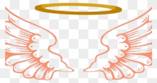 Glowing Halo Clipart Angel Halo - Transparent Background Angel Wings Clipart - Png Download
