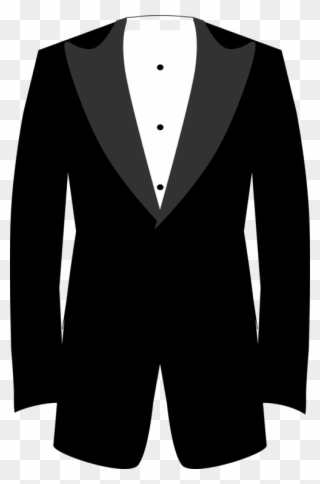 Tuxedo Bridegroom Suit Wedding Dress - Tuxedo Png Clipart