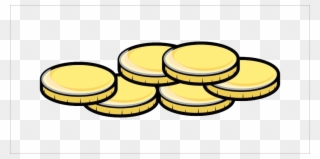 Png Transparent Library Cartoon Gold Coin Clip Art - Gold Coin Clipart Png