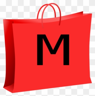 Download Transparent Grocery Bag Cartoon Png Clipart - Clip Art Shopping Bag