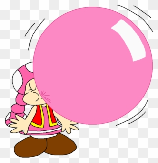 Gum Clipart Pink - Cartoon - Png Download