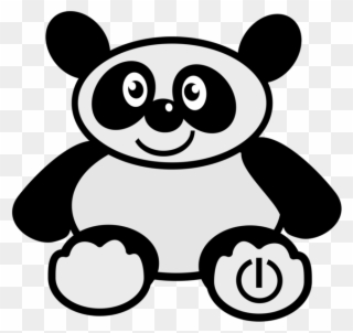 Giant Panda Teddy Bear Cuteness Computer Icons - Giant Panda Clipart