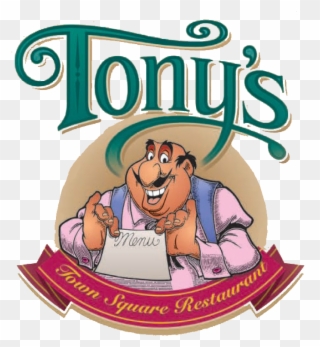 Disney Restaurant Logos - Tony's Town Square Restaurant Clipart